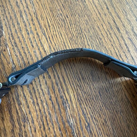 Gray Hobo Bag with Tassel Accent - Picture 6 of 9